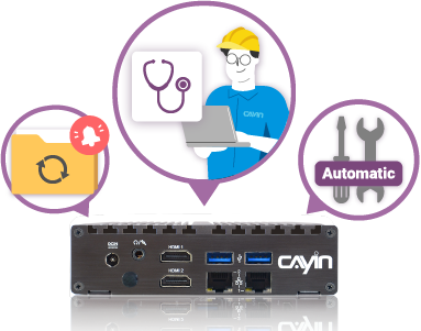 SMP-2210 instant remote diagnostics and preliminary maintenance